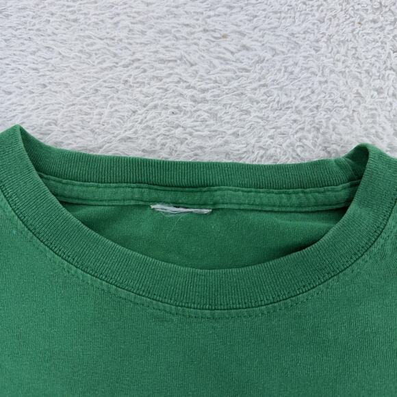 Boondock Saints Shirt Mens Large Green Boston Veritas Aequitas Irish Movie Tee - Picture 5 of 9